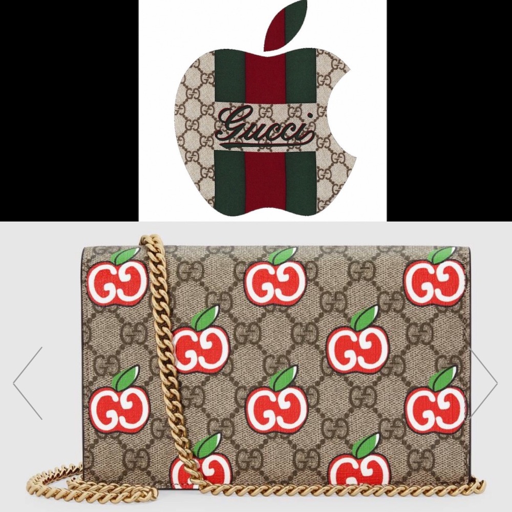 NEW!💕Gucci Beige card chain Gucci GG 🍎 - Picture 10 of 10